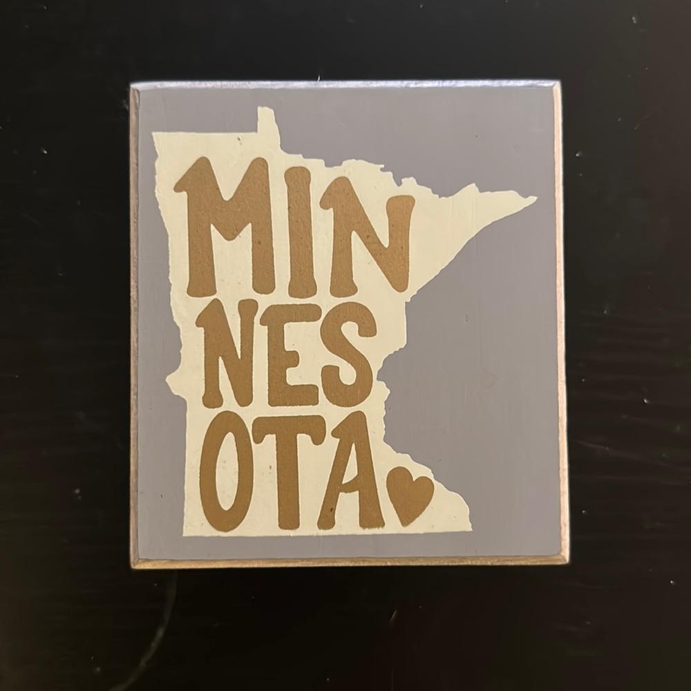 Minnesota state sign
